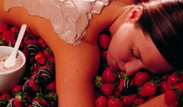 Ягодная МАСКА для тела клубника или ежевика